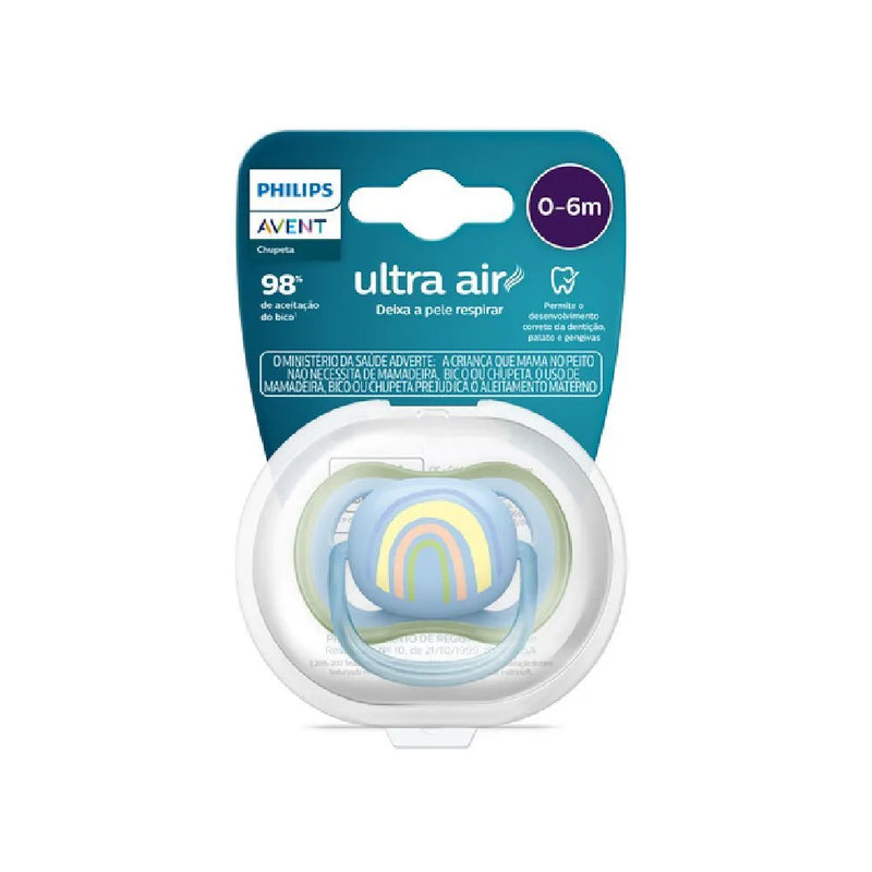 Chupeta Ultra Air 0-6 Meses Azul - Philips Avent