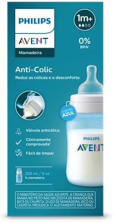 Mamadeira Anti-Colic 260ml Azul - Philips Avent