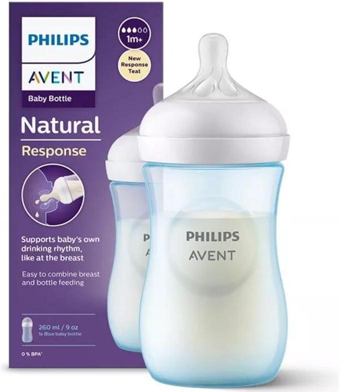 Mamadeira Pétala 3.0 260mL Azul - Philips Avent