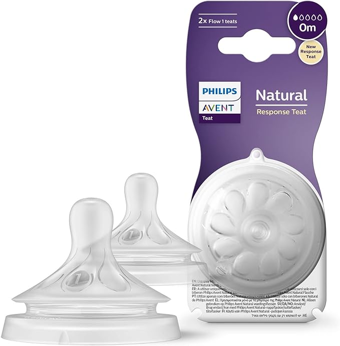 Kit 2 Bicos Mamadeira Pétala 3.0 T1 0m+ - Philips Avent