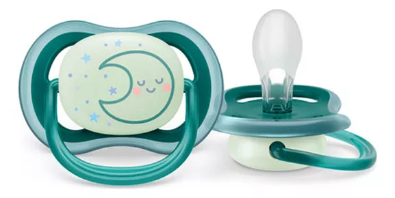 Chupeta Ultra Air Noturna 6-18 Meses Lua - Philips Avent